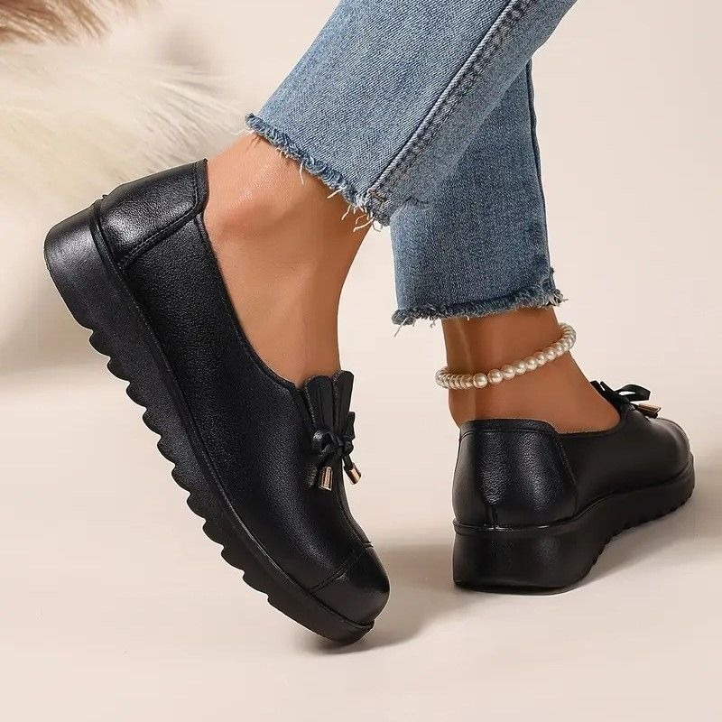 💥Hot Special Discount 70% OFF💥 Women's Comfort Slip-On Loafers, Premium Leather, Soft Sole & Comfortable