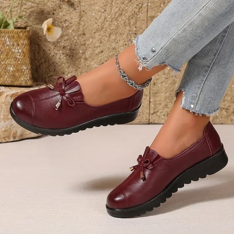 💥Hot Special Discount 70% OFF💥 Women's Comfort Slip-On Loafers, Premium Leather, Soft Sole & Comfortable