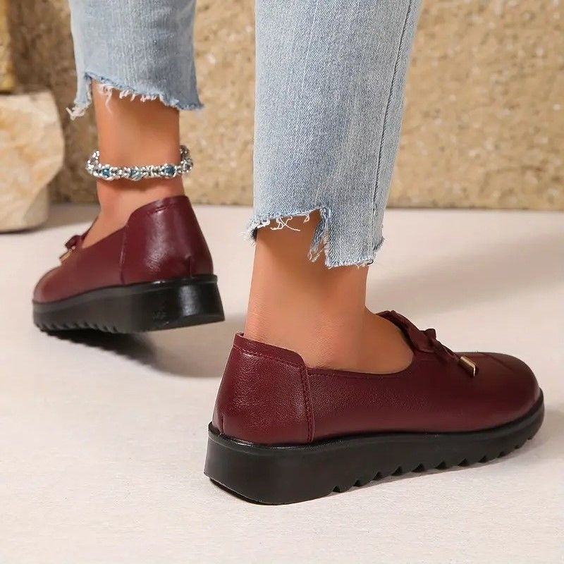 💥Hot Special Discount 70% OFF💥 Women's Comfort Slip-On Loafers, Premium Leather, Soft Sole & Comfortable