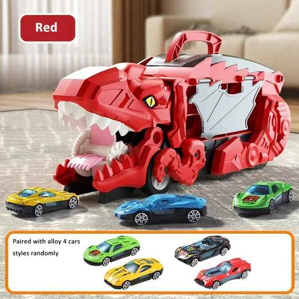 🔥FASH SALE🔥Transport Dinosaur Truck with Foldable Sliding 04 🚗
