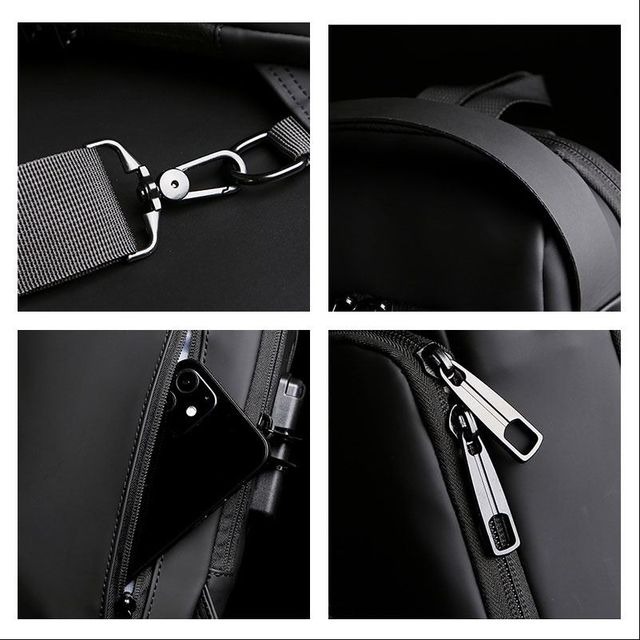 🎒New Carbon Fiber Streamline Anti-Theft Sling Bag👝