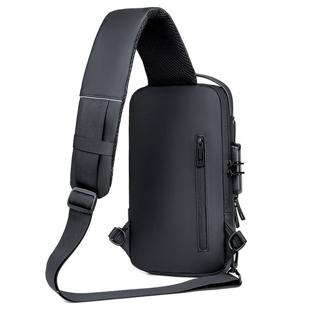 🎒New Carbon Fiber Streamline Anti-Theft Sling Bag👝