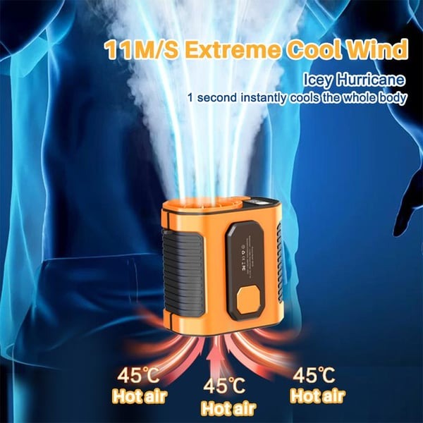 🔥LAST DAY SALE 49% OFF🔥Personal Waist Portable Rechargeable Fan