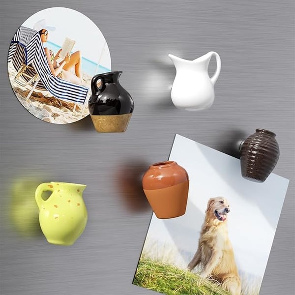 🎁Mother's Day Sale 49% OFF🌸- Mini Ceramics Vase Fridge Magnet