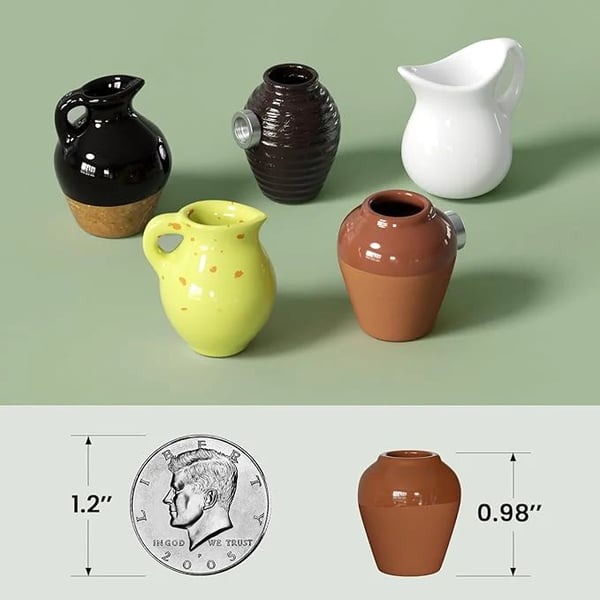🎁Mother's Day Sale 49% OFF🌸- Mini Ceramics Vase Fridge Magnet