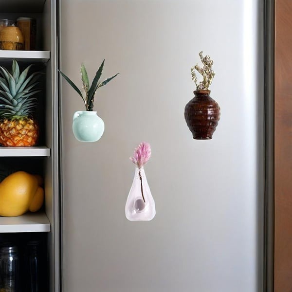 🎁Mother's Day Sale 49% OFF🌸- Mini Ceramics Vase Fridge Magnet