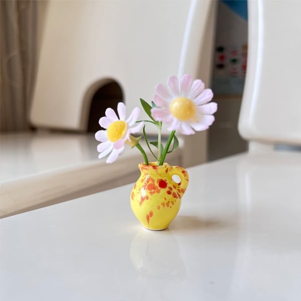 🎁Mother's Day Sale 49% OFF🌸- Mini Ceramics Vase Fridge Magnet