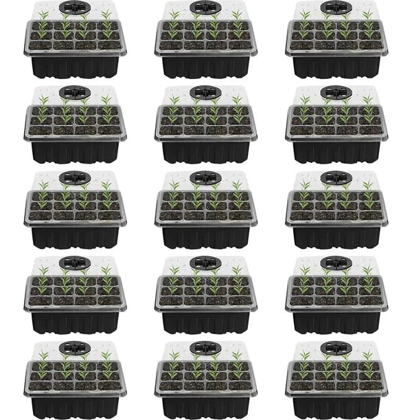 Adjustable Humidity Seed Starter Trays