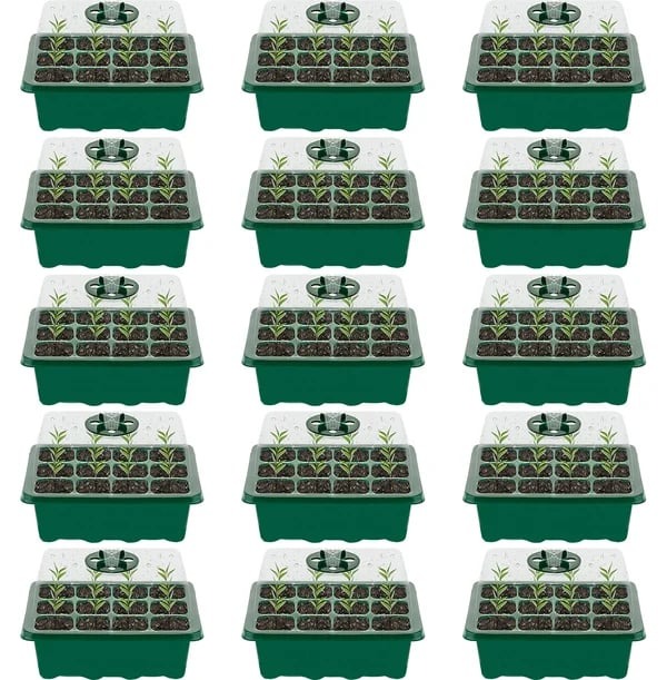Adjustable Humidity Seed Starter Trays