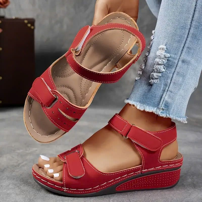 🔥Last Day Deal 70% OFF🔥 - Soft & Stylish Wedge Sandals for Effortless Comfort!
