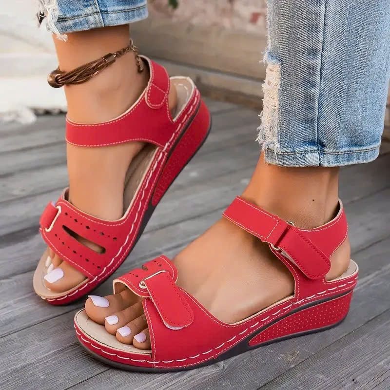 🔥Last Day Deal 70% OFF🔥 - Soft & Stylish Wedge Sandals for Effortless Comfort!
