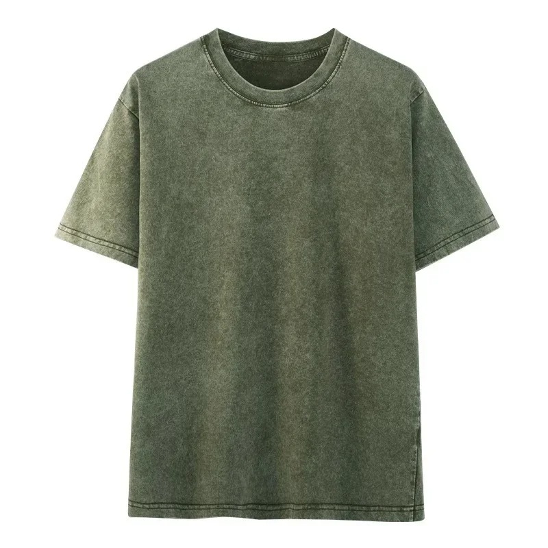 Women's Cotton Round Neck Short Sleeve T-shirt – Summer Casual Fashion Top
