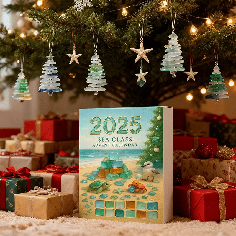 🌊🎄Sea Glass Christmas Tree Advent Calendar