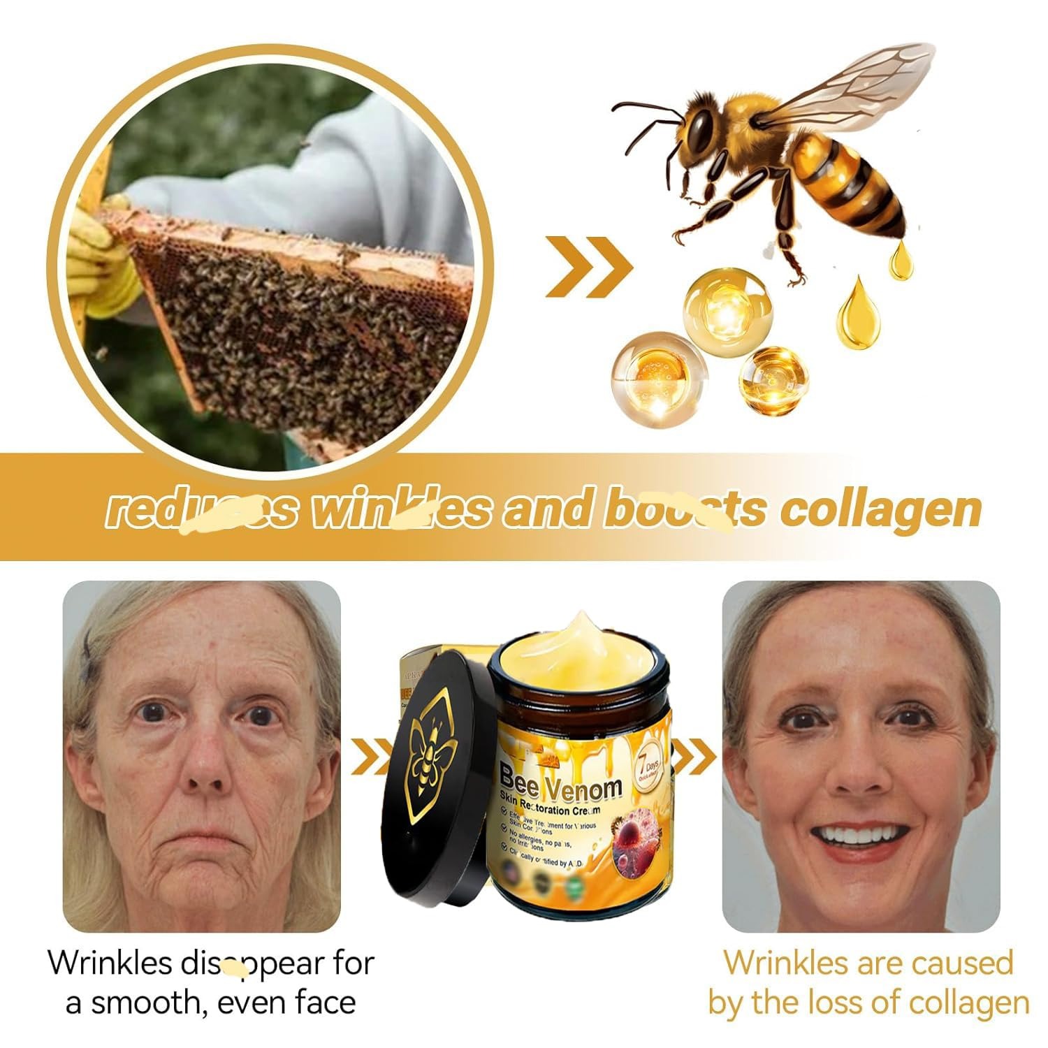 BeeRx™ Bee Venom Cream - The Natural Secret to Ageless, Healthy Skin