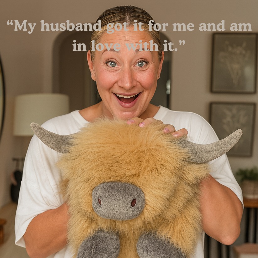 🎁Last Day Promotion 49% OFF 🐮 Highland Cow Plush – The Cozy Companion