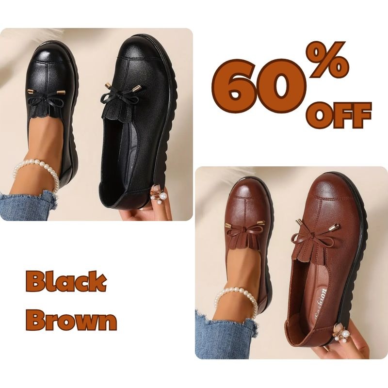 💥Hot Special Discount 70% OFF💥 Women's Comfort Slip-On Loafers, Premium Leather, Soft Sole & Comfortable