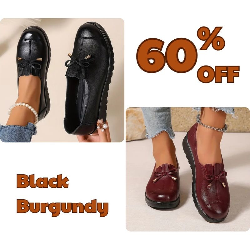 💥Hot Special Discount 70% OFF💥 Women's Comfort Slip-On Loafers, Premium Leather, Soft Sole & Comfortable