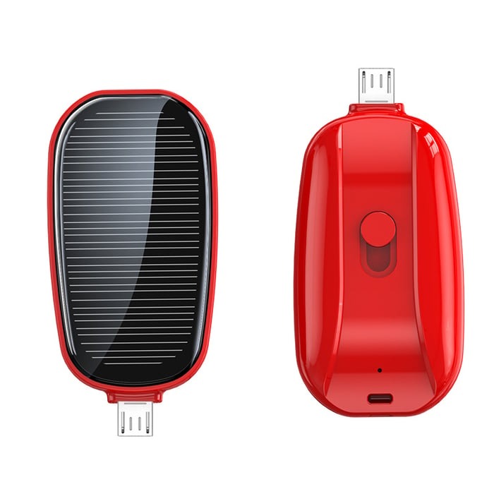 Mini emergency solar power bank