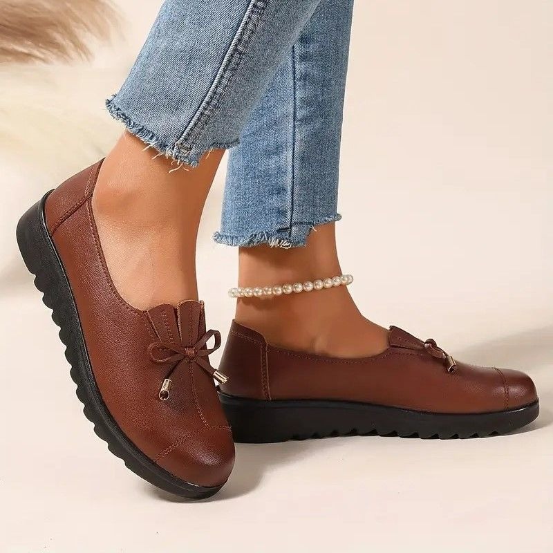 💥Hot Special Discount 70% OFF💥 Women's Comfort Slip-On Loafers, Premium Leather, Soft Sole & Comfortable