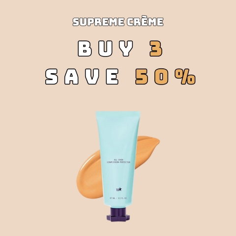 Supreme Crème – All-in-one moisturizer, concealer & coverage 💧✨ Lightweight & waterproof