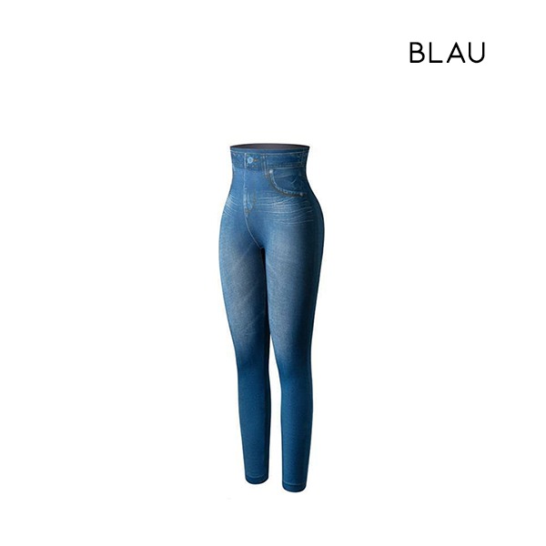 🔥Last Day SALE 49% OFF🔥Fivfivgo™ Thermofleece - Jeggings aus Denim
