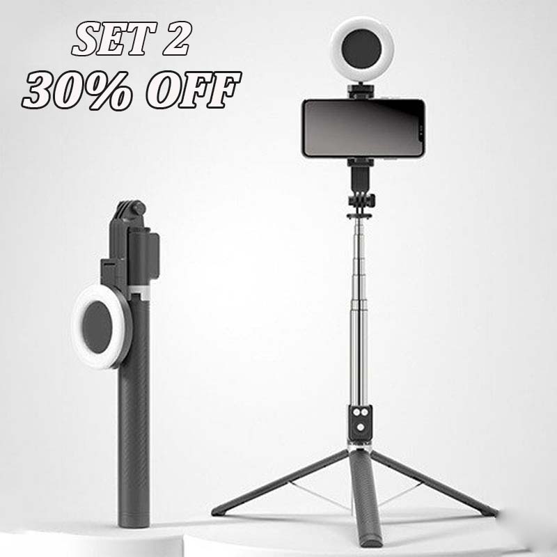 🎁 Early Christmas Sale 50% OFF🔥New 6 in 1 Bluetooth Selfie Stick