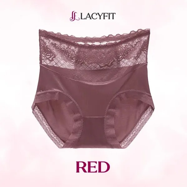 LacyFit - LAST DAY SALE 70% OFF - Silky Comfort High Waist Hiplift Panties