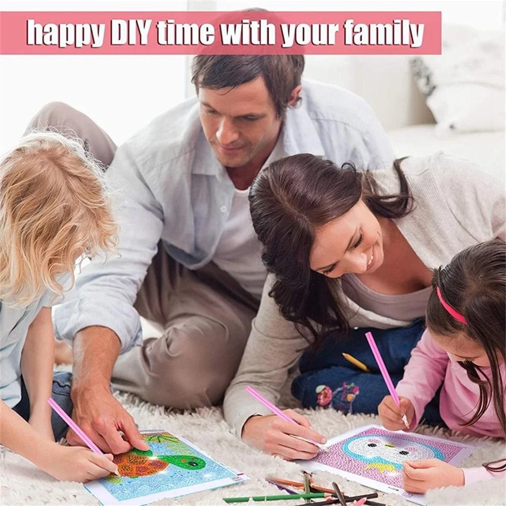 (🔥 🎁2024 New Year Hot Sale🎁 59% OFF)DIY children's free stick cartoon diamond painting