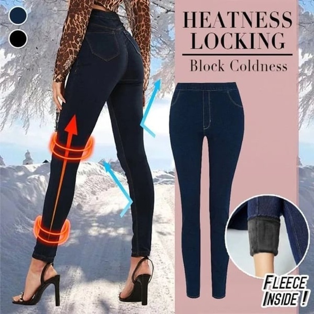 Denim Leggings - 🔥LAST DAY 49% OFF🔥 Thermal Fleece Denim Jeggings