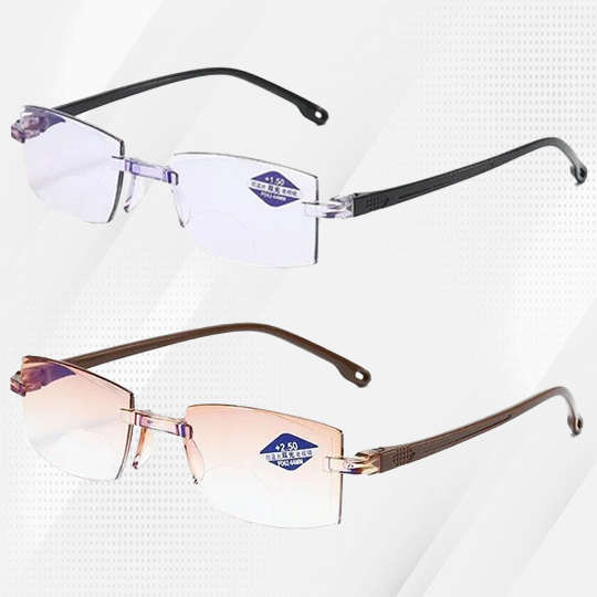 🔥BEST DEAL TODAY🔥Sapphire High Hardness Antiblue Progressive Far And Near Dual Use Glasses