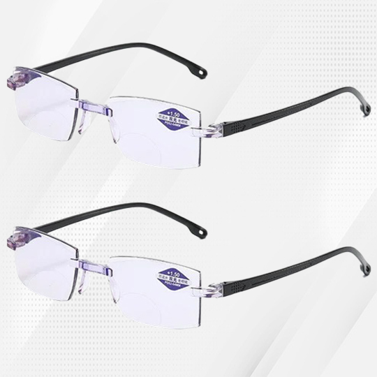🔥BEST DEAL TODAY🔥Sapphire High Hardness Antiblue Progressive Far And Near Dual Use Glasses