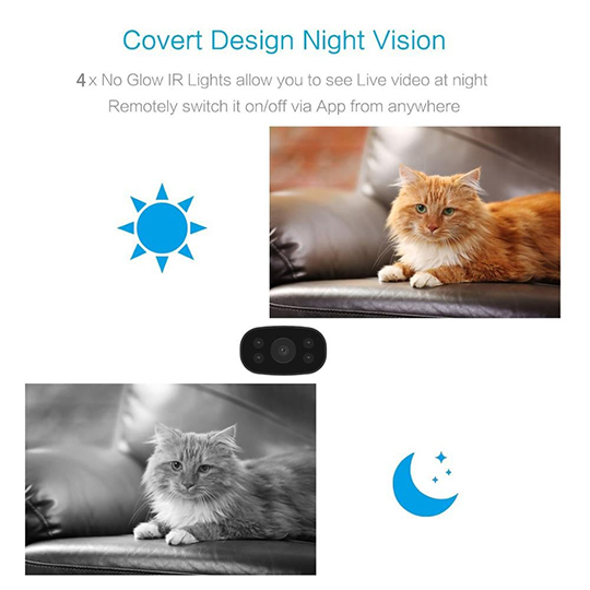 【New Arrival】HD Wireless Wifi Camera Security Camera Enhanced Night Vision