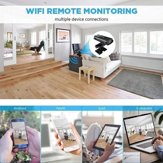 【New Arrival】HD Wireless Wifi Camera Security Camera Enhanced Night Vision