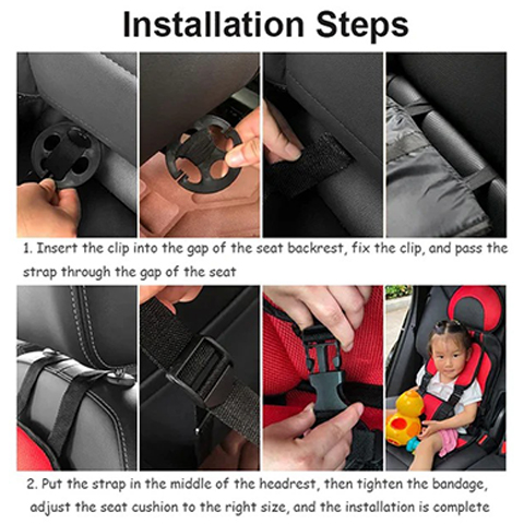 🔥Hot Sale 49% OFF 🔥 - 🚗Portable Child Protection Car Seat⭐Ease Of Use 5 Stars⭐