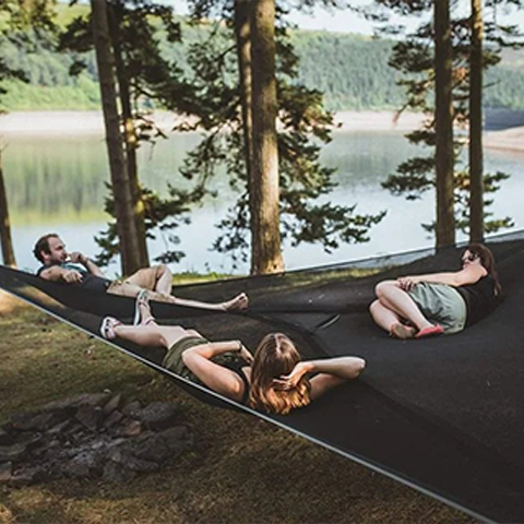🔥Last Day Promotion 69% OFF🔥MULTI-PERSON HAMMOCK- PATENTED 3 POINT DESIGN🔥