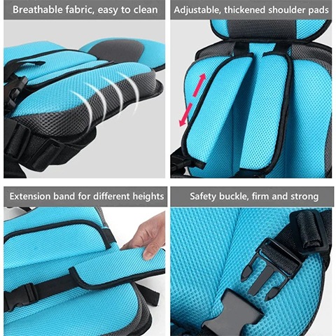 🔥Hot Sale 49% OFF 🔥 - 🚗Portable Child Protection Car Seat⭐Ease Of Use 5 Stars⭐