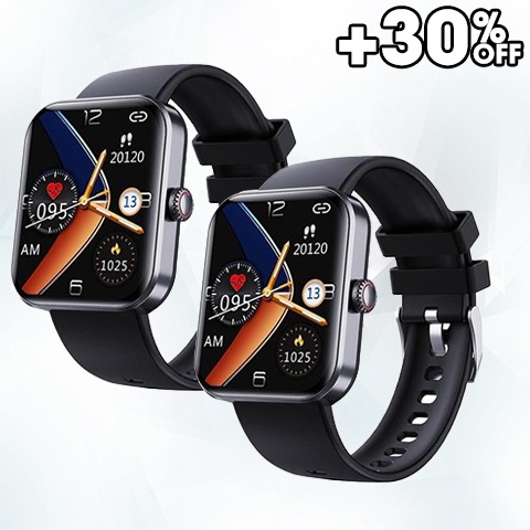 [All day monitoring of heart rate,blood sugar, and blood pressure] Bluetooth fashion smartwatch