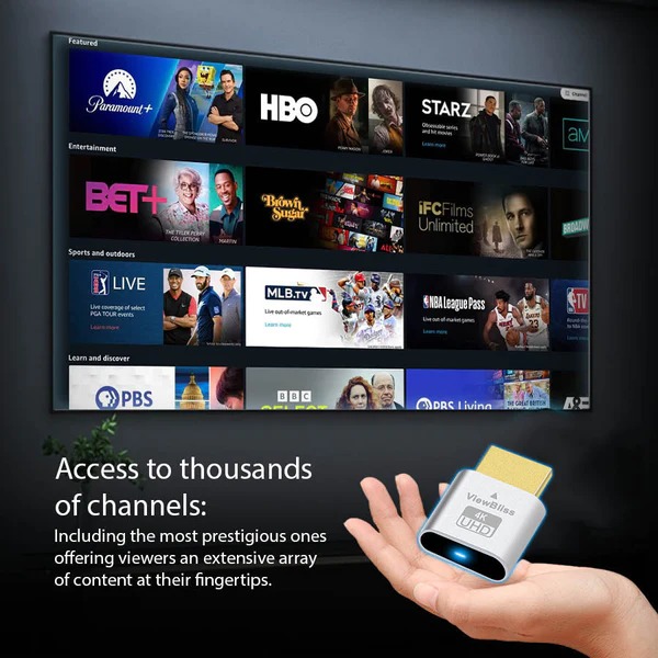 🔥 BIG SALE - 50% OFF 🔥 TV Streaming Device - Access All Channels for Free - No Monthly Fee 📺