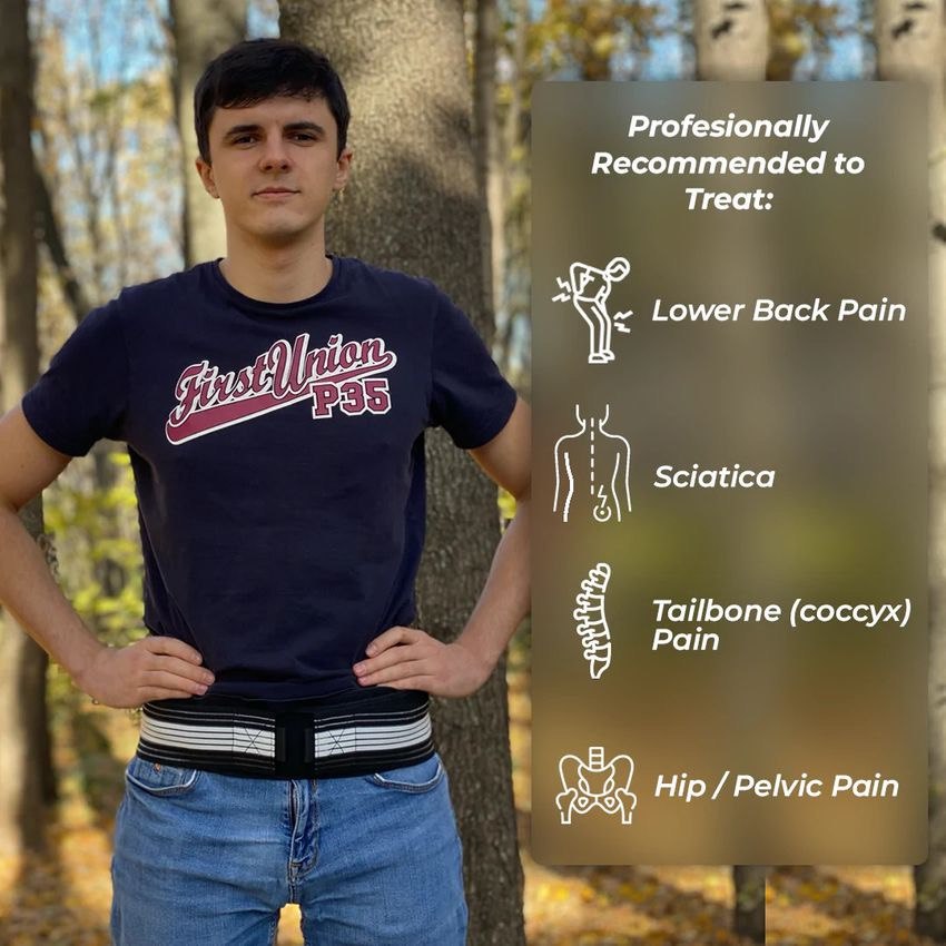 🔥Hot Sale🔥Premium Belt - Relieve Back Pain & Sciatica
