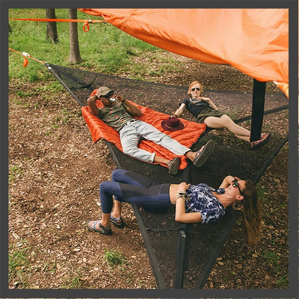 🔥Last Day Promotion 69% OFF🔥MULTI-PERSON HAMMOCK- PATENTED 3 POINT DESIGN🔥