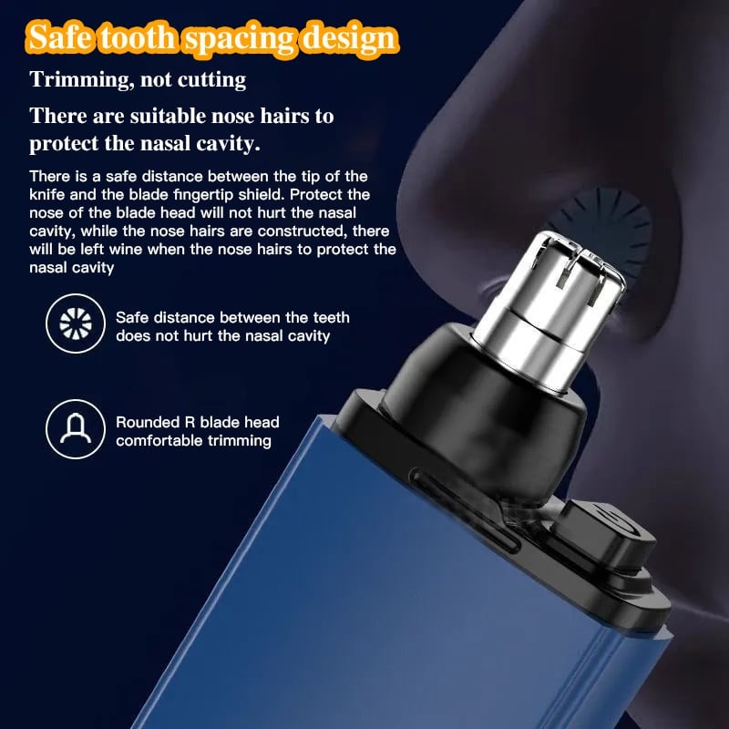 🎉 Last Chance Promotion -50% OFF 🎉 Portable Nose Hair Trimmer (Painless & Precision)