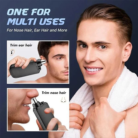 🎉 Last Chance Promotion -50% OFF 🎉 Portable Nose Hair Trimmer (Painless & Precision)