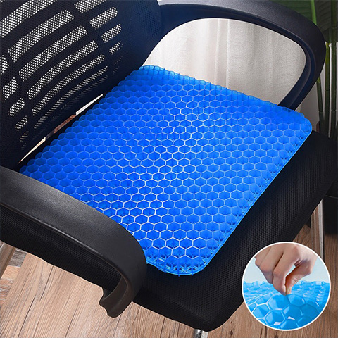 Gel Seat Cushion Double Thick Egg Gel Summer Cushion