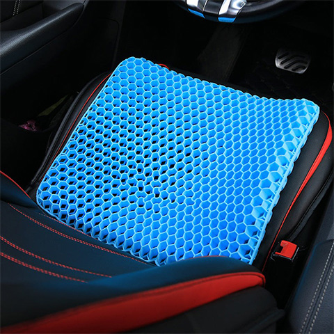 Gel Seat Cushion Double Thick Egg Gel Summer Cushion