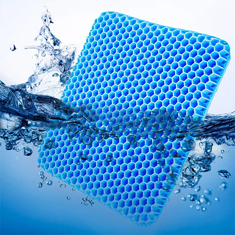 Gel Seat Cushion Double Thick Egg Gel Summer Cushion