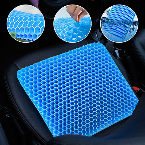 Gel Seat Cushion Double Thick Egg Gel Summer Cushion