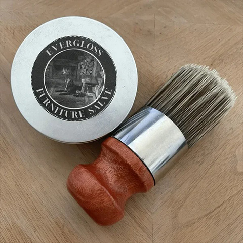 Generallye Evergloss – Leather & Furniture Repair Salve + Applicator Brush