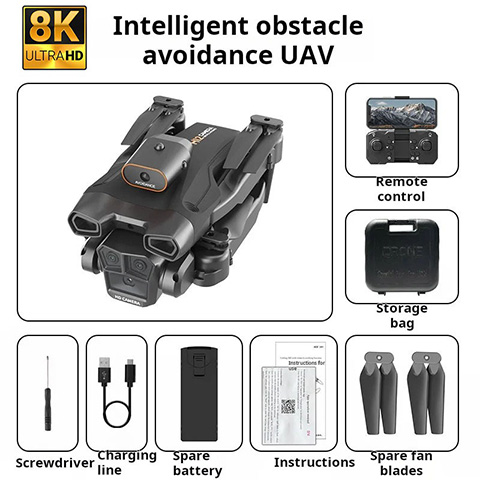 Lanus Triple Camera 8K Drone 2025 - Suitable for beginners - SALE OFF 55%