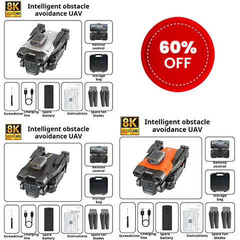 Lanus Triple Camera 8K Drone 2025 - Suitable for beginners - SALE OFF 55%