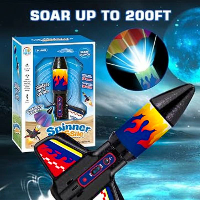 ✨2025 Christmas Best- Seller✨ The Reusable Electric Rocket 🚀✨